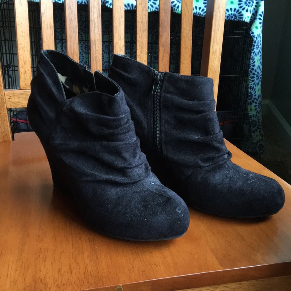 Black booties